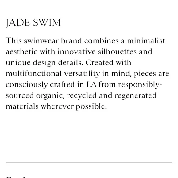 NWT JADE Swim Bikini Top Apex One Shoulder In Lilac Terry Size L - Picture 4 of 11